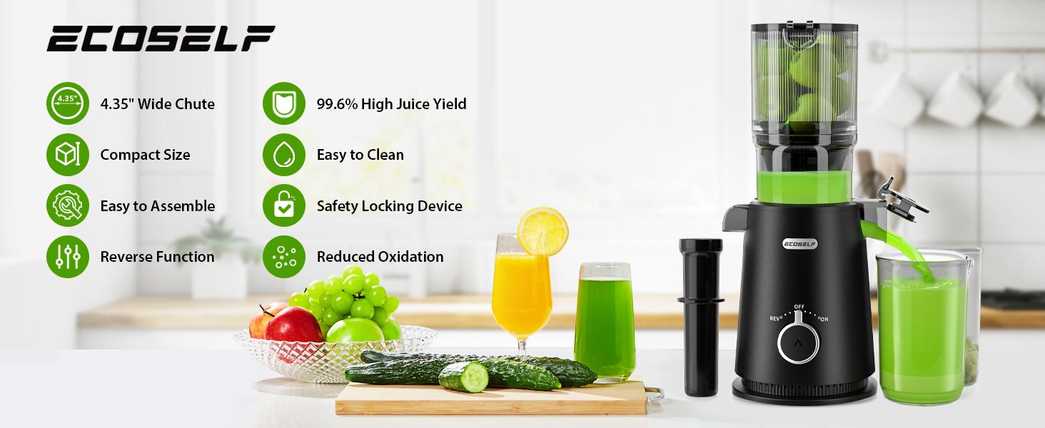 Cold Press Juicer, Hands Free,Juicer Machines with 13.67 inch Circ Feed Chute, Whole Fruit juicer, Juice Extractor for Vegetable and Fruit, High Juice Yield, Easy to Clean with Brush, Ice Fruit, Smart recipes App,2-year warranty Cold Press Juicer, Hands Free,Juicer Machines with 13.67 inch Circ Feed Chute, Whole Fruit juicer, Juice Extractor for Vegetable and Fruit, High Juice Yield, Easy to Clean with Brush, Ice Fruit, Smart recipes App,2-year warranty