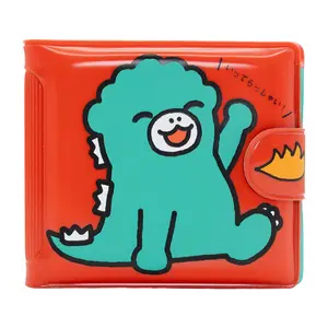 Whatever Makes You Happy Chibi Godzilla Raids Again Father & Son Padded Vinyl Snap Wallet