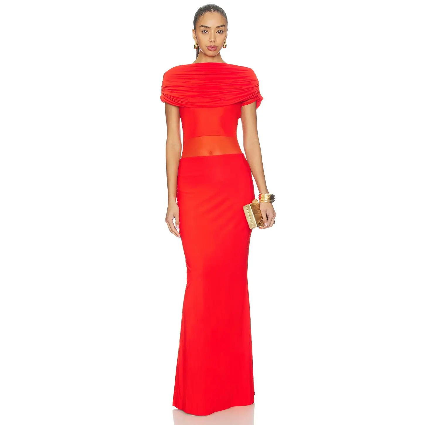 Deme by Gabriella The Taylor Dress in Hibiscus