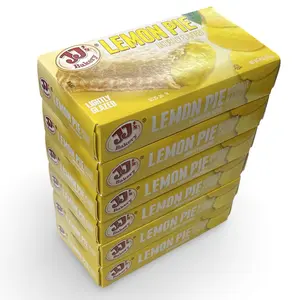 JJ's Bakery Lemon Lightly Glazed Snack Pies 4oz (Pack of 6)