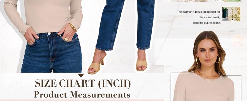 ANRABESS Women Long Sleeve Thermal Top Crewneck Slim Fit Shirts 2025 Fall Basic Tee Casual Winter Warm Undershirts Clothes