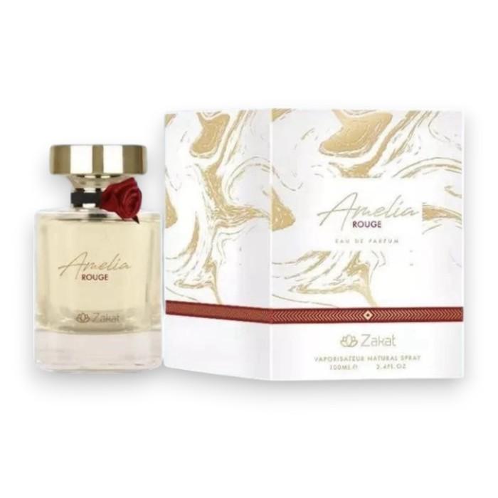 Zakat Parfums | Amelia Rouge | Eau de Parfum | Unisex Fragrance | 100 ML - 3.4 oz | Floral - Spicy & Jasmine Notes