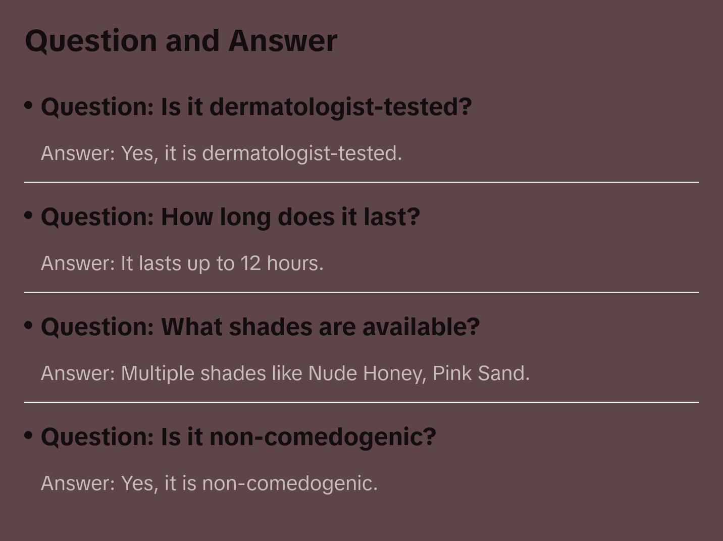 Forget The Filler Definer Liner