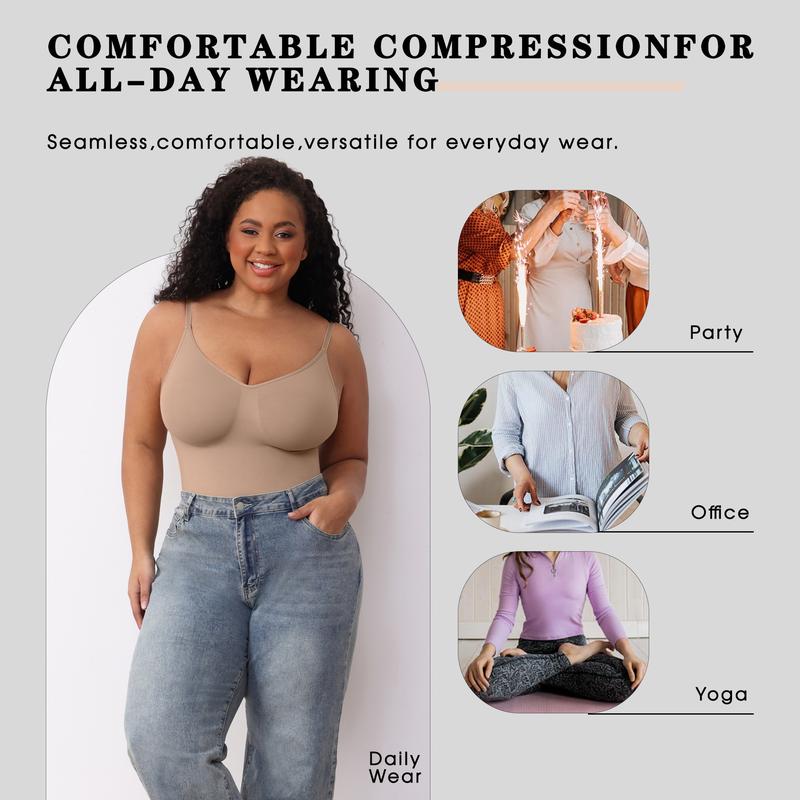 Women's Shapewear OutdoorFun Full-Body Bodysuit with Tummy Control and Butt Lifter Womenswear Underwear 1 Springtok