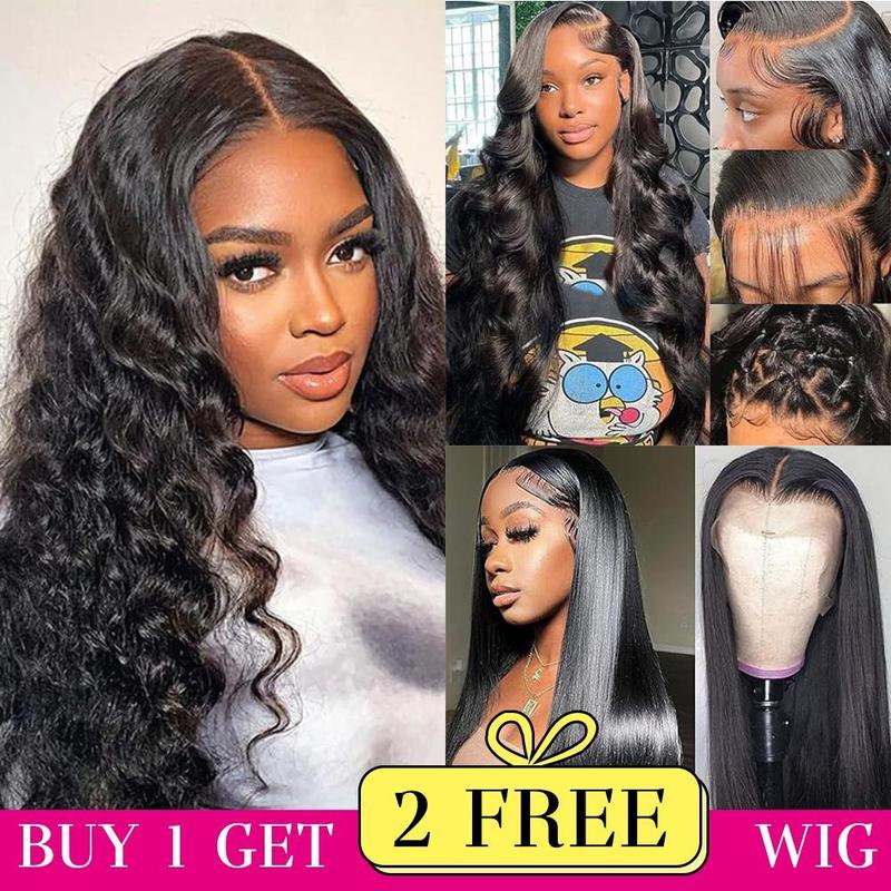 {Combo sale 30"&30"&30"}" 13x4 buy 1 get 3 wig Lace Front Wigs Human Hair 180% Density Human Hair Wigs for Black Women