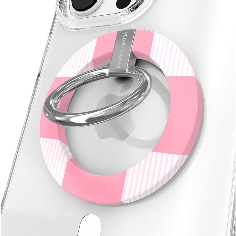 Pink Vibe Checkered MagSafe Grip Ring - Thumbnail 4