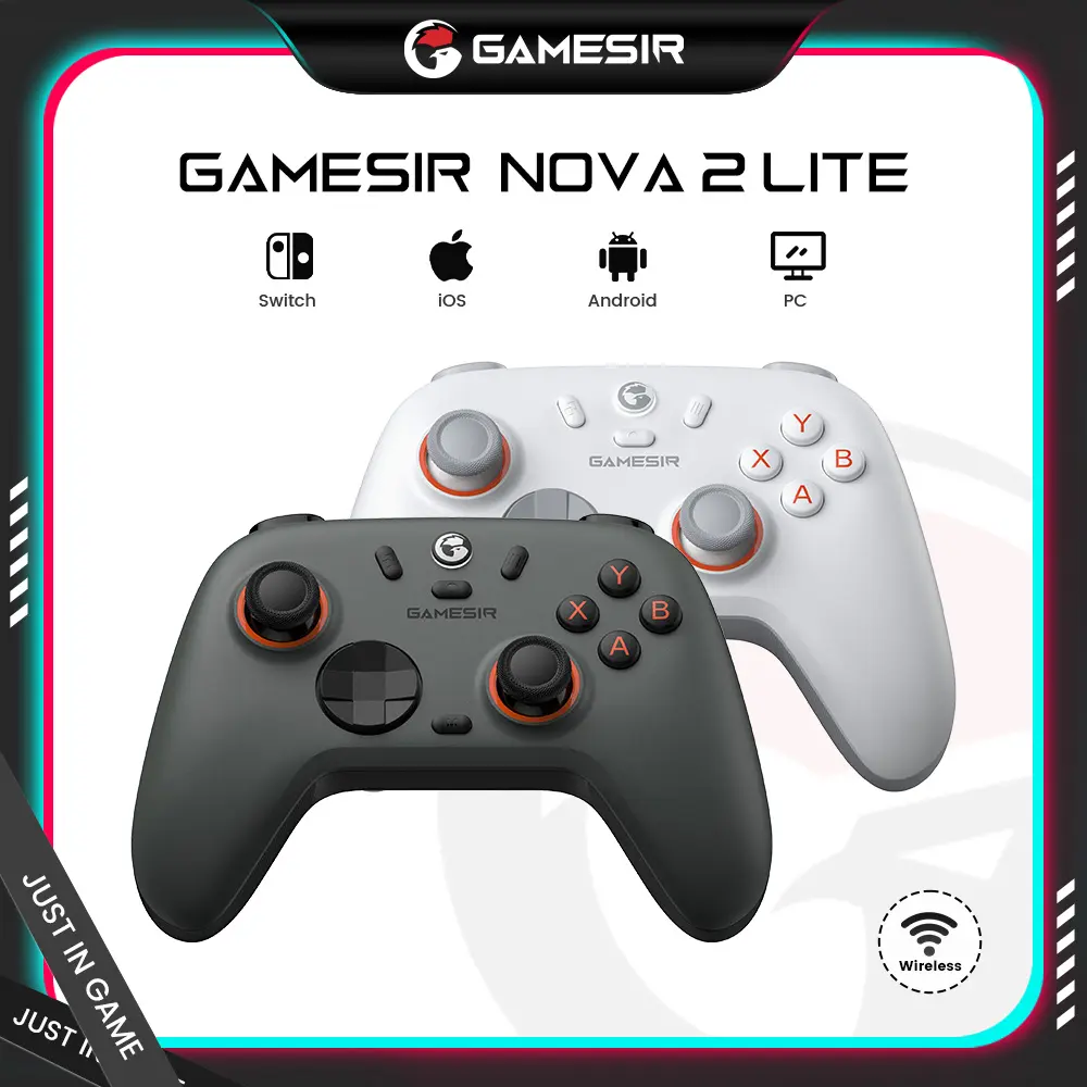 GameSir Nova 2 Lite (Not for XBOX) PC/Steam/Android/i0S/Switch Wireless Game Controller
