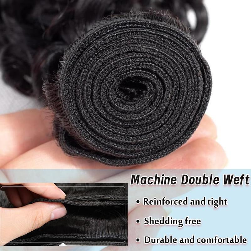 West Kiss Body Wave Human Hair Bundles Brazilian Virgin Hair Straight Bundles Sew in/ Glue in Viral Hair Bundle Deep Wave FebruaryFaves