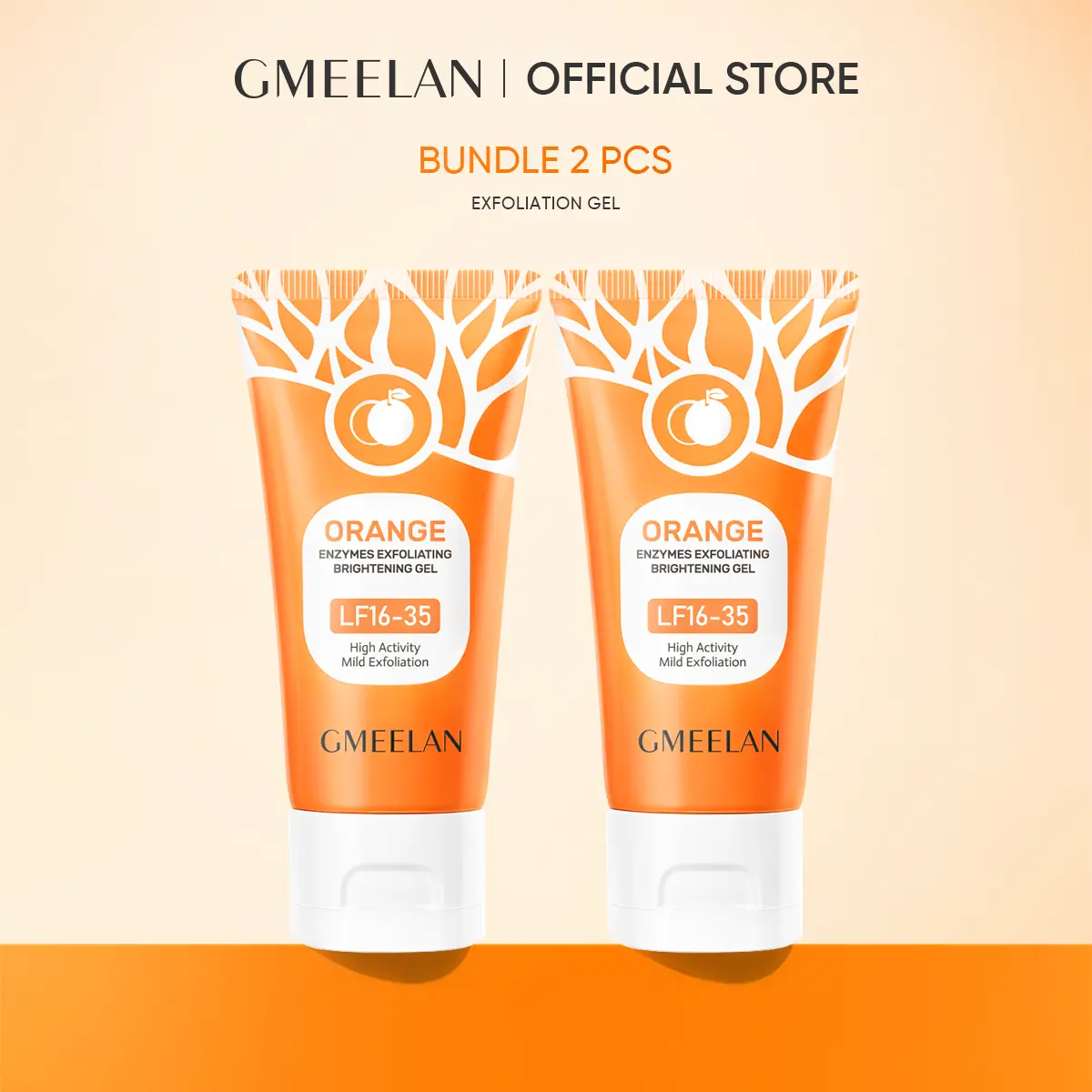 【L】GMEELAN Orange Enzymes Exfoliating Gel 50G+50G