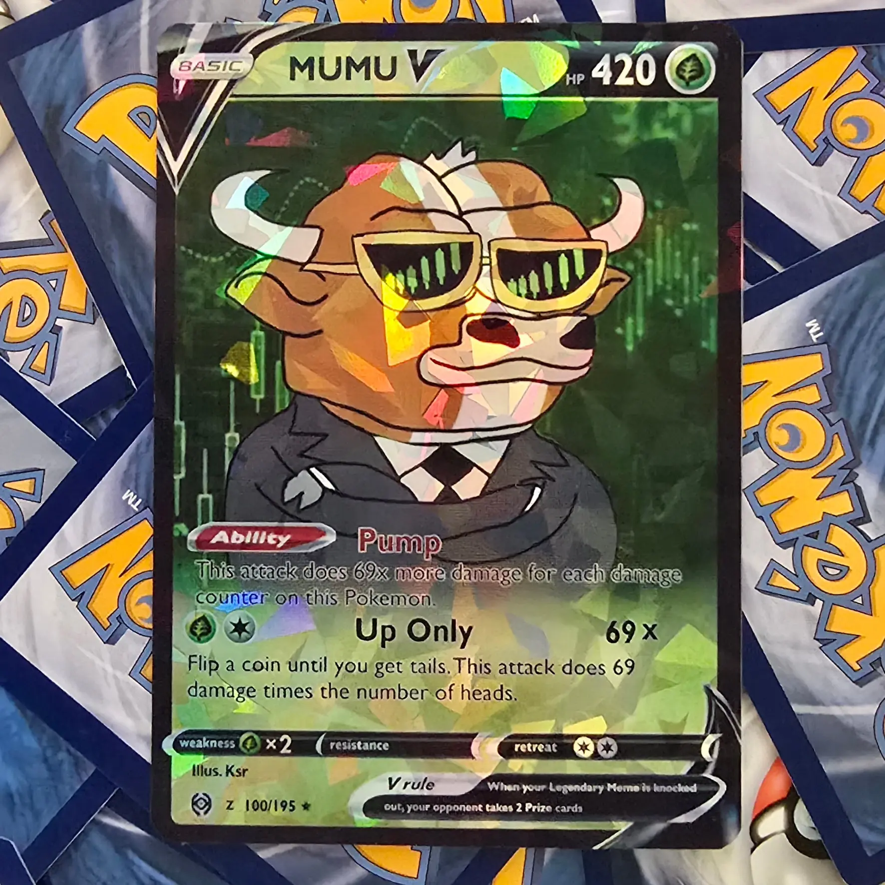 MUMU Meme Pokemon Card - TikTok Shop MUMU Meme Pokemon Card - TikTok Shop