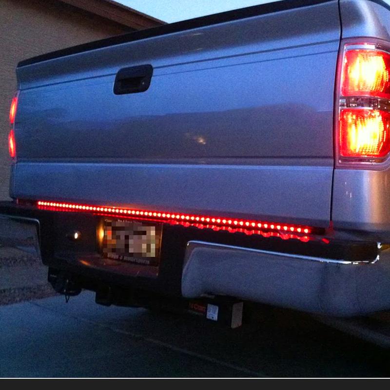 60" LED Strip Tailgate Light Bar Reverse Brake Signal For Chevy Ford Dodge Truck
