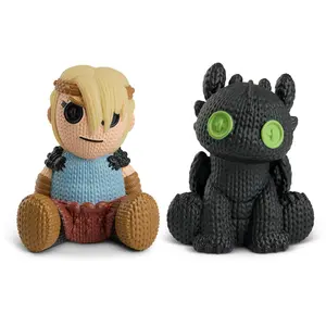 Handmade by Robots - How to Train Your Dragon - Astrid & Toothless 2-Pack  [COLLECTIBLES] Vinyl Figure, Collectible