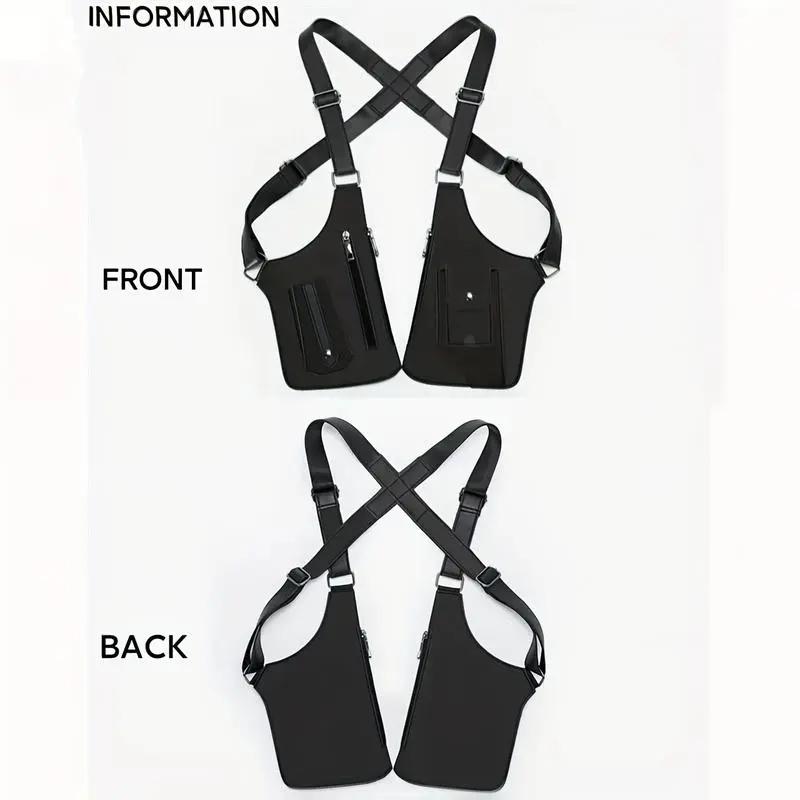 WUBYHIT Adjustable Underarm Shoulder Bag for Men and Women - Anti-theft Hidden Storage for Cell Phones and Other Hunting and Outdoor Gear, High-Quality Faux Leather (PU Leather)，Christmas first choice， best holiday gift