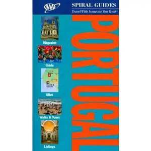 USED-AAA Spiral Portugal (AAA Spiral Guides) by Tony Kelly (Unknown)