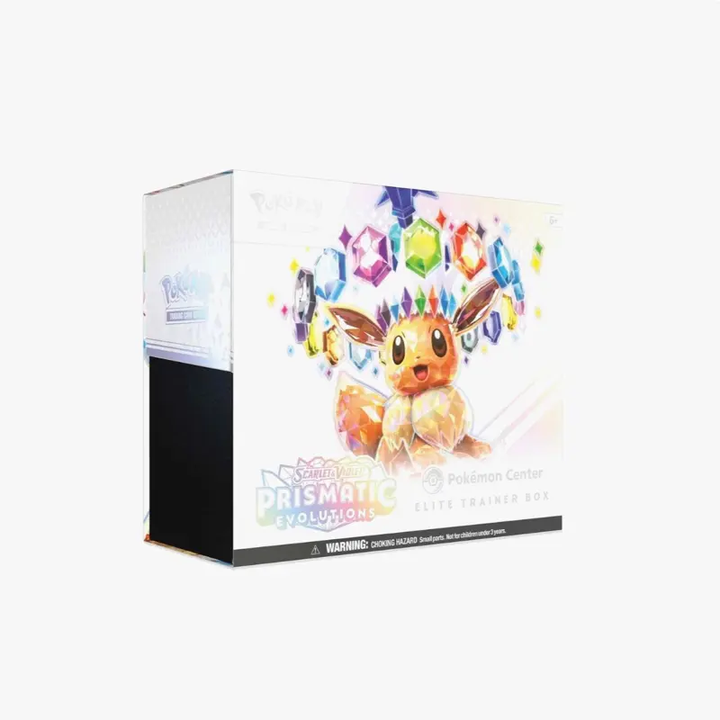 Prismatic Evolutions Pokemon Center Elite Trainer Box