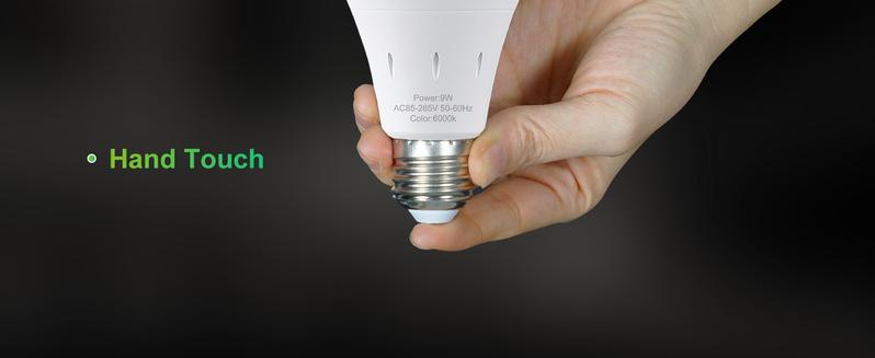 Rechargeable Emergency Light Bulbs  Battery Powered LED Light Bulb 6000K Daylight E26 120 Volt 9W 60W Equivalent with 1200mAh for Home Power Outage Camping Hurricane