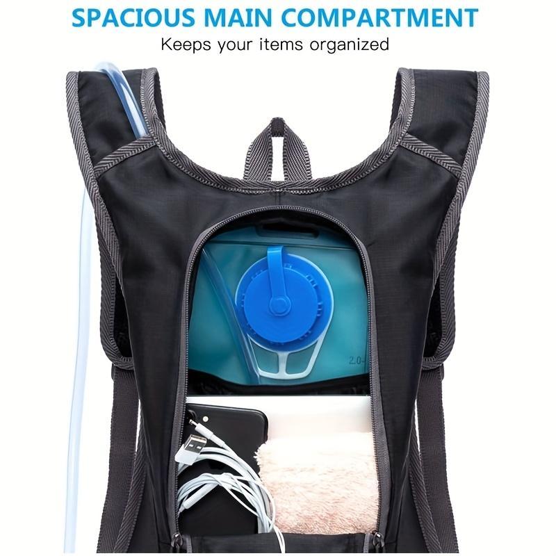 Running Hydration Vest Backpack with 2L Hydration Reservoir, Breathable Ultralight Cycling Hydration Backpack, Suitable for Camping, Hiking, Running, and Travel, Suitable for Outdoor Cycling Backpacks Running Hydration Vest Backpack with 2L Hydration Reservoir, Breathable Ultralight Cycling Hydration Backpack, Suitable for Camping, Hiking, Running, and Travel, Suitable for Outdoor Cycling Backpacks