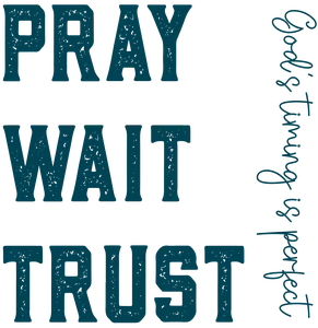 Pray, Press-ready, Transfer only, MTO