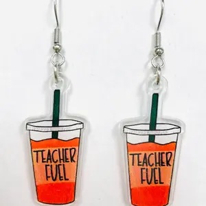 TEACHER FUEL earrings