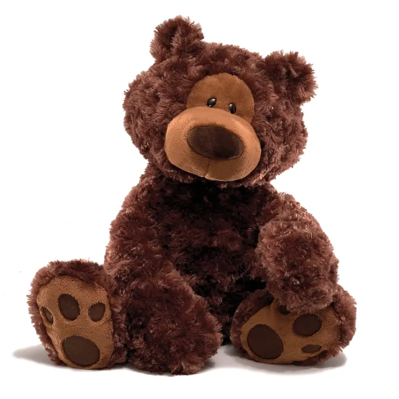 GUND Forever Friends Promise: Philbin Classic Teddy Bear, Premium Stuffed Animal for Ages 1 and Up, Chocolate Brown, 12”