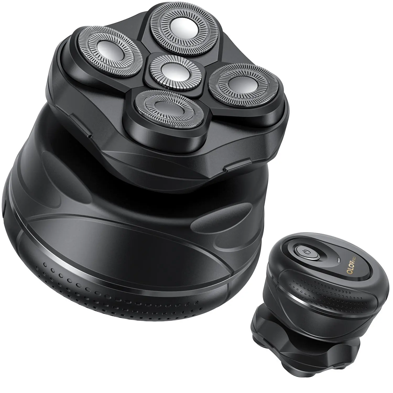 OLOV Removable Razor 5D , Men's Razor, Men's Wet Razor, Body Trimmer,IPX7 Waterproof Men's Razor with Type-C Charging Comfort.