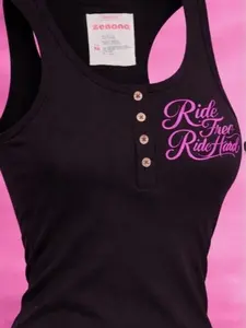 Feral’s Black Tank Top - Ride Free - Ride Hard