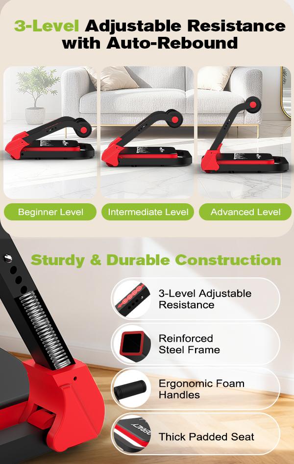 Relife Sports Sit-Up Exercise Equipment, Ab Crunch Machine Roll-up Machine, Abdominal Workout Machine for Home Gym, Core Ab Exercise Trainer Relife Sports Sit-Up Exercise Equipment, Ab Crunch Machine Roll-up Machine, Abdominal Workout Machine for Home Gym, Core Ab Exercise Trainer