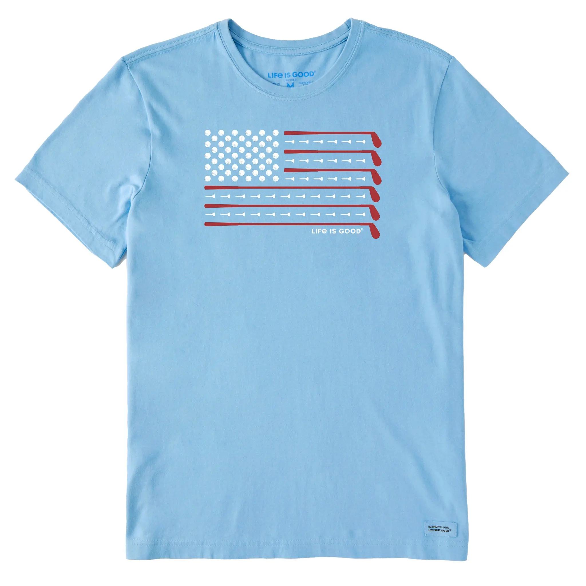 Men's Golf Flag Short Sleeve Tee