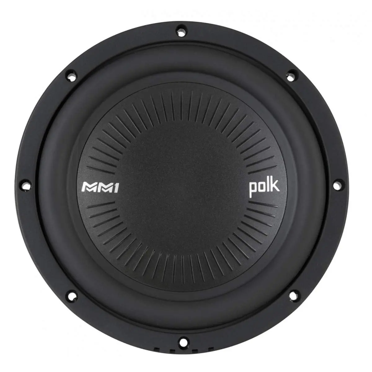 Polk Audio MM1-Series Marine-Certified Car Subwoofer - 8" Dual Voice Coils, 900W Robust Distortion-Free Loud Bass Car Audio Speakers Component