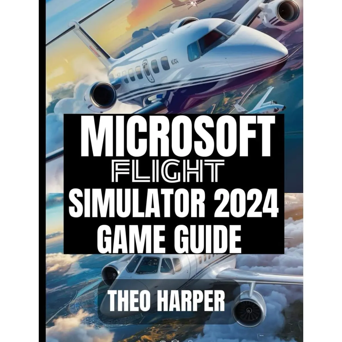 MICROSOFT FLIGHT SIMULATOR 2024 GAME GUIDE: ESSENTIAL TIPS, REALISM SETTING, VR SETUP,AND MUST-HAVE ADD-ONS Paperback – Large Print, November 7, 2024