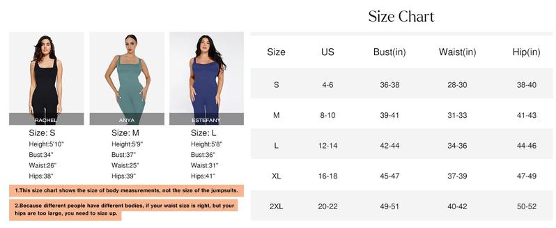 BRXL【Discount for live】Seamless Square Neck Sport Jumpsuit-brxl-3