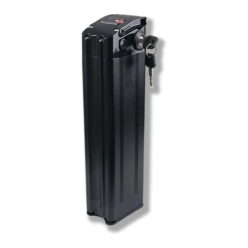 Silver Fish Lithium Ion Ebike Battery - 36V/48V Multiple Ah (15.6Ah,18Ah,21Ah) with Built-in Bluetooth Smart BMS, High Power Replacement for 250W-1000W Electric Bicycles