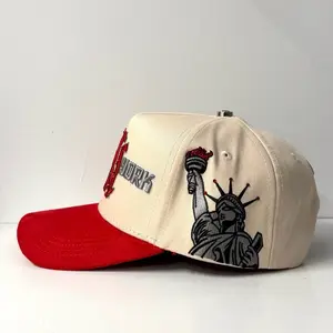 Gorra N-Y Beige/Red CF