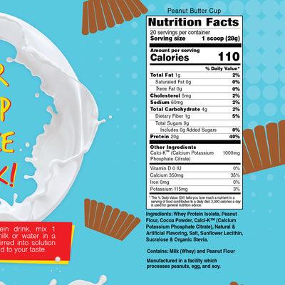 Inspire Peanut Butter Cup Protein Powder by Bariatric Eating