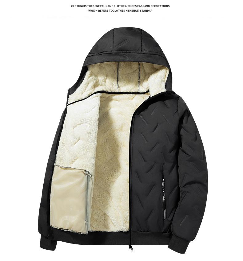 Men's Three-Piece Set Jacket Vest Cotton Pants Ultrasonic Fleece Warm Stand Collar Winter Coat for Dad SpringStatements Men's Three-Piece Set Jacket Vest Cotton Pants Ultrasonic Fleece Warm Stand Collar Winter Coat for Dad SpringStatements