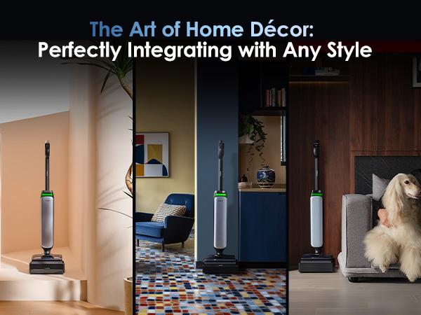 Tineco Floor One S9 Artist Pro Wet Dry Vacuum Cleaner, 22kPa Suction, 360° SmoothDrive, Anti-Tangle Design, 185°F Flashdry, 75 Min Runtime, Dual-Edge Cleaning, 180° Lay-Flat