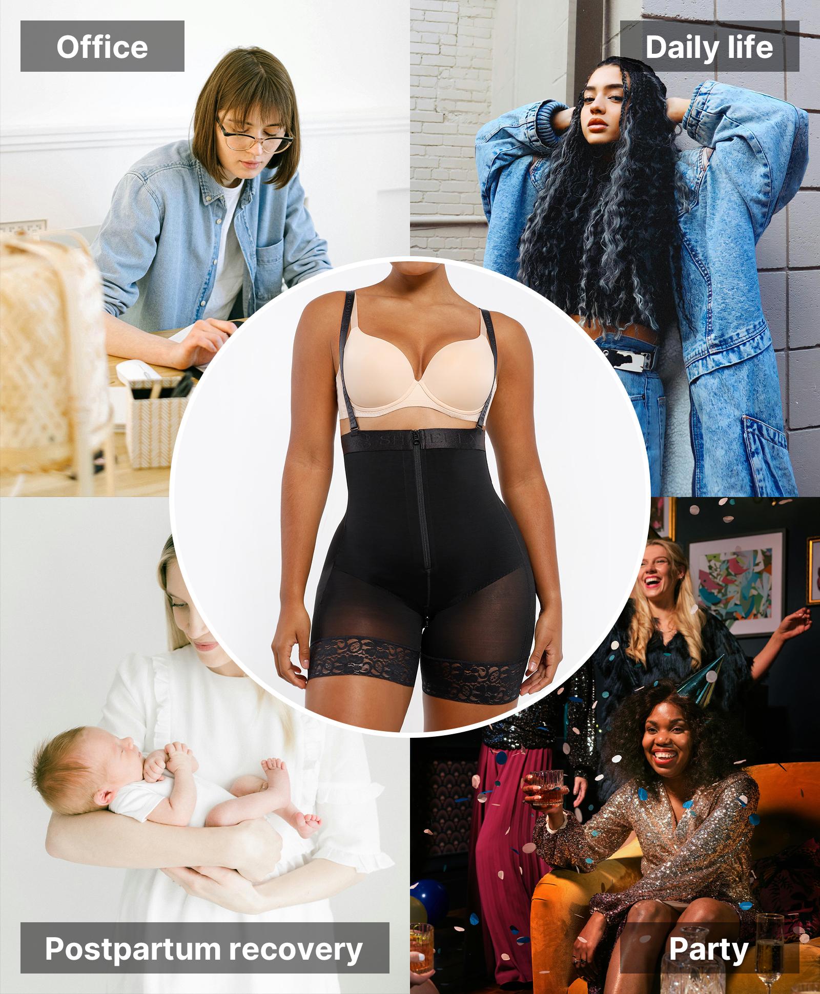 Shapellx AirSlim Firm Tummy Tucking Bodysuit Shaper With Butt Lifter Womenswear Shapewear Live