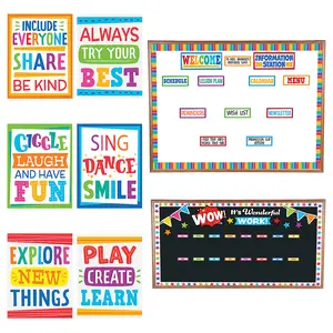 Colorful Classroom Bulletin Board Decorating Kit - 104 Pc.
