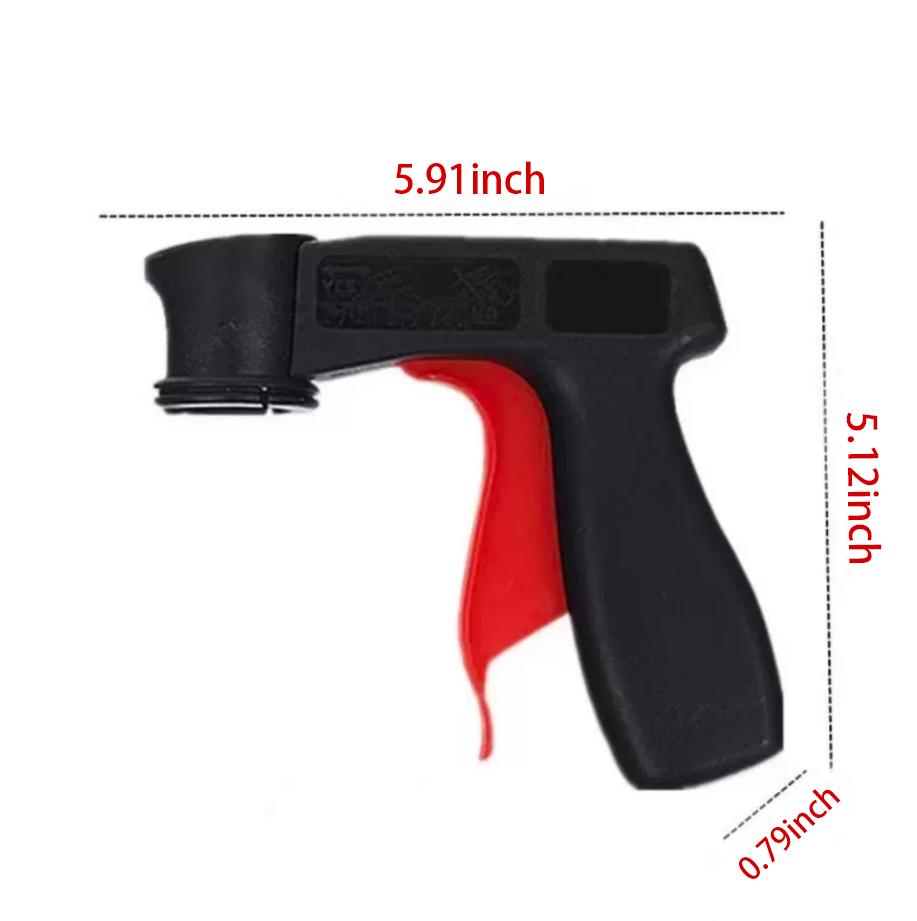 Spray Can Trigger Handle with Full Hand Grip, Convert Spray Cans to Paint Sprayer, Reusable Automotive Body Repair Paint Sprayer