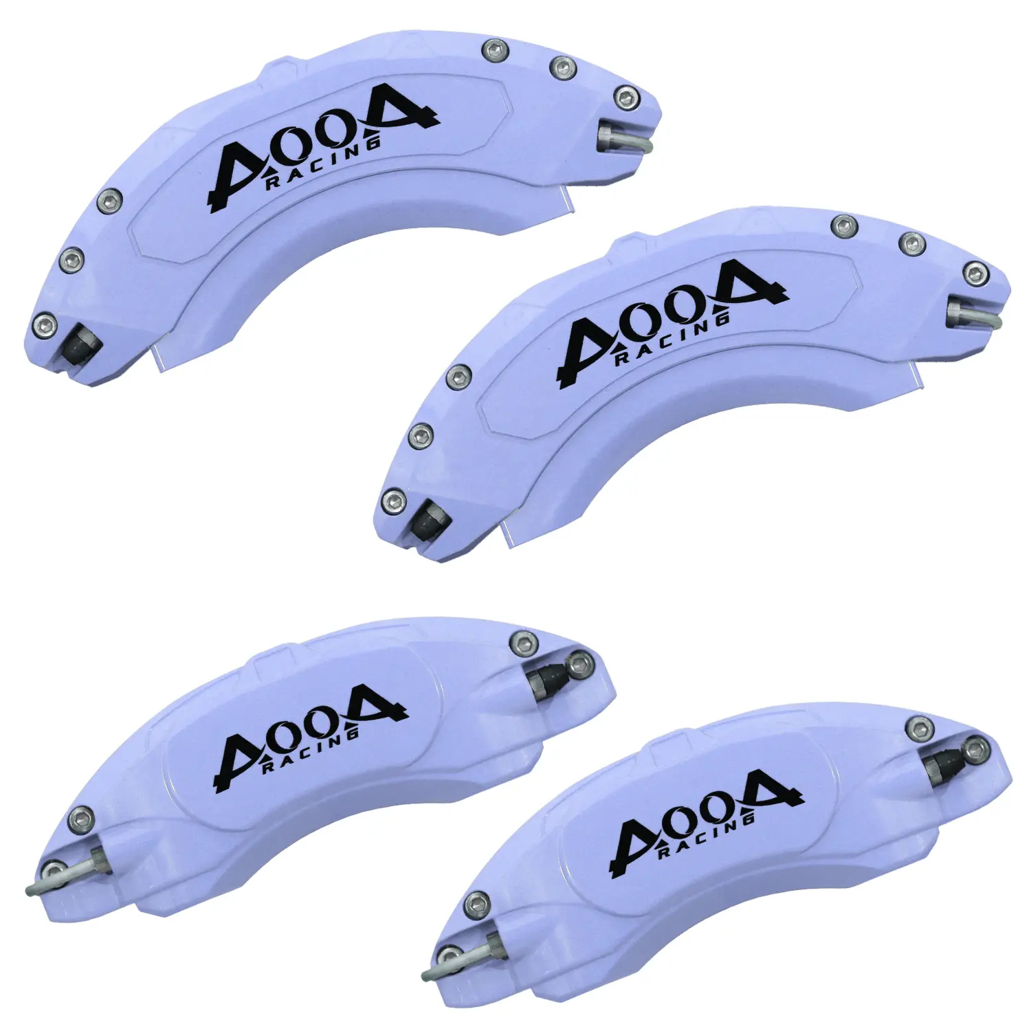 AOOA Racing Caliper Covers Aluminum Brake Caliper Covers Fit for Ford F-250（front and rear)