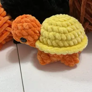 Hand-crocheted mystery mini turtle Hand-crocheted mystery mini turtle