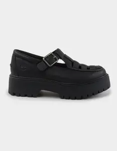 TIMBERLAND Stone Street Mary Jane Buckle Womens Platform Shoes