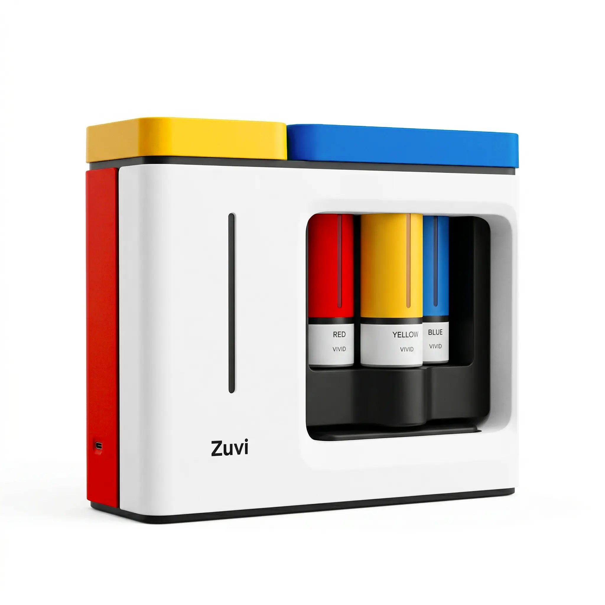 Zuvi ColorBox Smart Semi-Permanent Hair Color Creator, Custom Hair Dye Mixing Machine, Hair Color Printer, Hair Dye Printer with App Control, Photo Color Matching & 1,000+ Shades