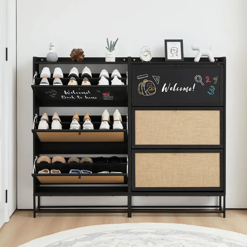 Giratree Shoe Cabinet with Flip Drawers