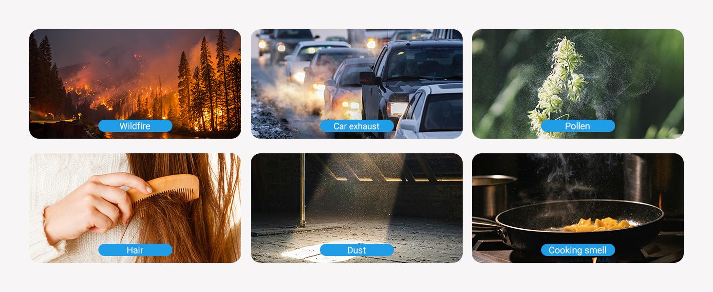 This home/bedroom air purifier features a true HEPA 3-in-1 filter, sleep mode, aromatherapy function, 3 light modes, and 3 timers. It is suitable for use in offices, dormitories, and hotels.