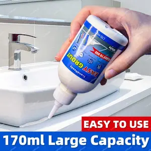 2bottles Grout Filler, Kitchen CabinetCountertopWaterproof Adhesive Sealant, caulking sealant,grout,adhesive glue for bathroom tiles, grout sealer, tilegrout, Halloween, Heavy-duty Super Glue, LivingRoomWashbasin Ceramic Tile Grout Floor Tiles
