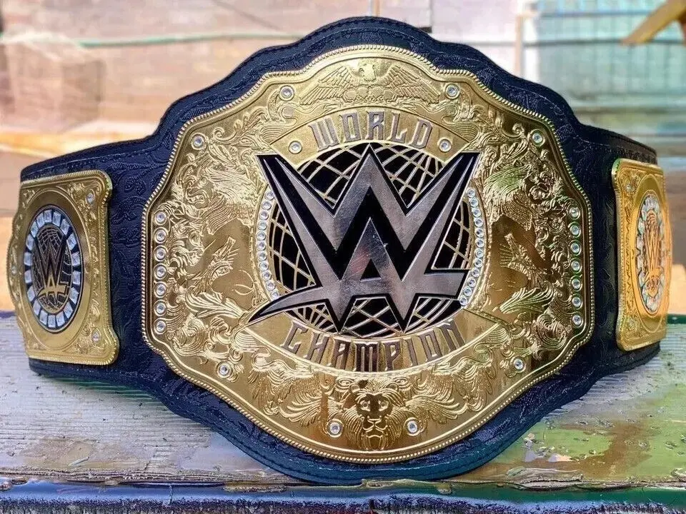 New 2023 World Heavyweight Championship Replica Title Brass Belt 2mm Adult Size