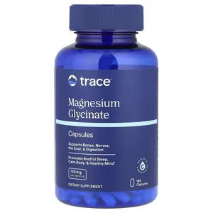 Trace Magnesium Glycinate, 120 mg, 180 Capsules