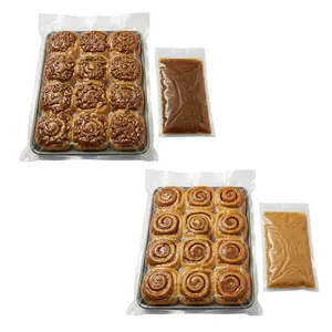 Precooked Cinnamon Rolls | Caramel and Pecan | 24 Rolls | Stacy Lynn's Baking Company | Shipping Included