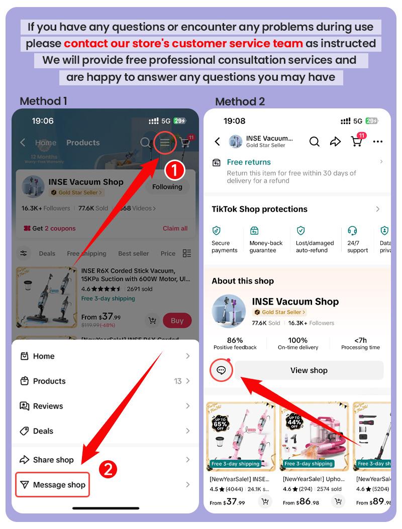 [Valentines'DaySale!] Upholstery Carpet Vacuum Cleaner, 18KPa Suction Spot Cleaning Machine for Pet Stains, Carpets, Sofa, Car Seats, Mattress, with 3 Multipurpose Cleaning Tools, 6'' Deep Cleaning Brush | Portable 3-in-1 New Purple C9S
